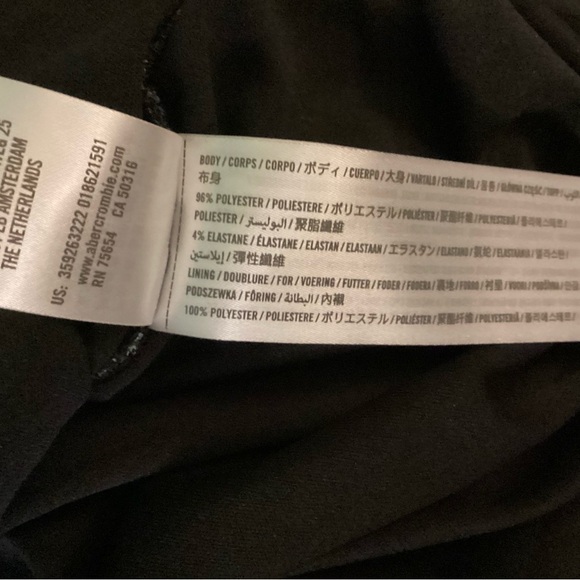 Hollister Mesh Sheer Long Sleeve Mini Bodycon Dress Size Medium NWOT - Picture 8 of 12